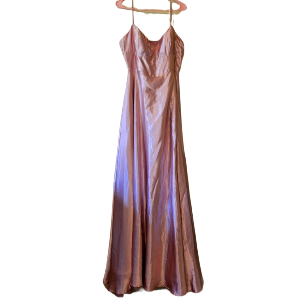 Long Silk Dress